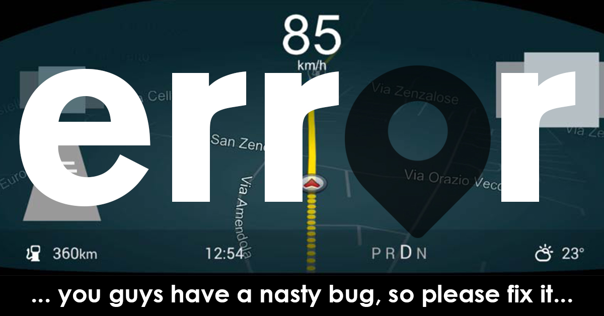 Mireo solving a nasty bug in GPS navigation