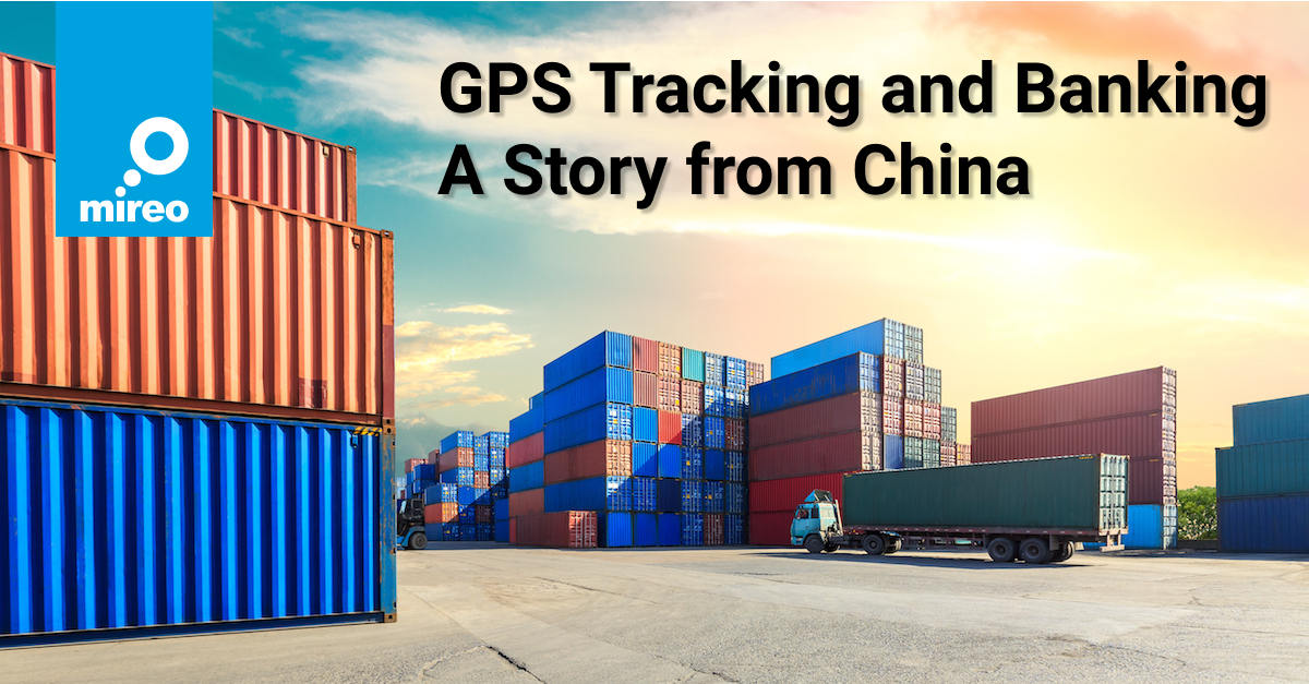 How a China bank uses GPS tracking data to assess local factory's financial health?